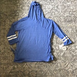 Hooded long sleeve T